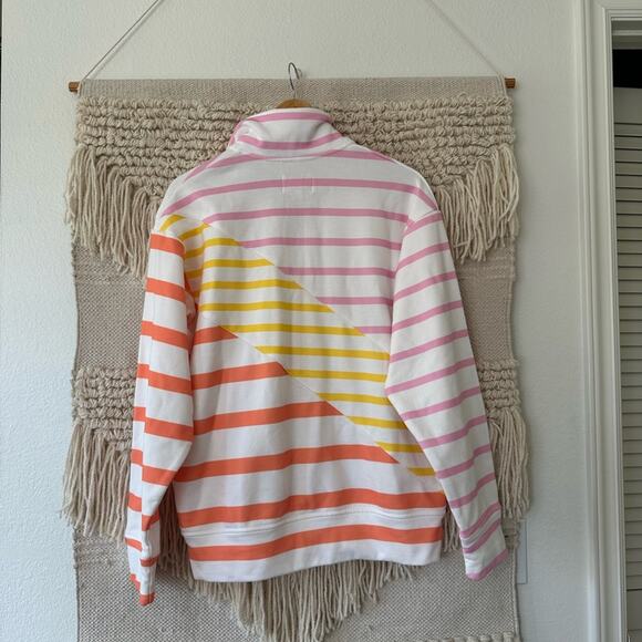 Solid & Striped Quarter Zip Pullover - Picture 6 of 6